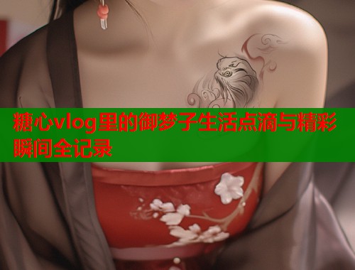 糖心vlog里的御梦子生活点滴与精彩瞬间全记录  第1张