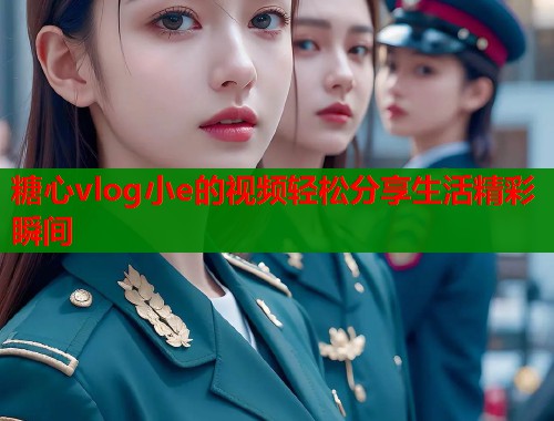 糖心vlog小e的视频轻松分享生活精彩瞬间  第1张